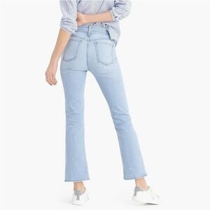 J Crew Curvy Billie Demiboot Jeans Womens Size 27 Lightwash